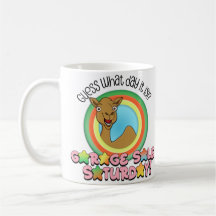 Caneca de Sábado de Venda de Garagem