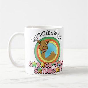 Café Caneca de Sábado de Venda de Garagem