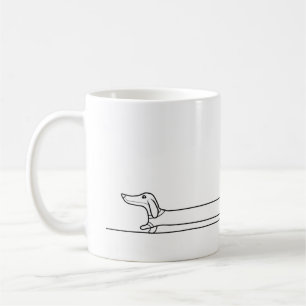 Café Caneca De Salsicha, Caneca De Dachshund, Presente 