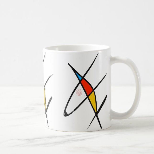 Café Caneca de salto do cão de HereZen (Direita)