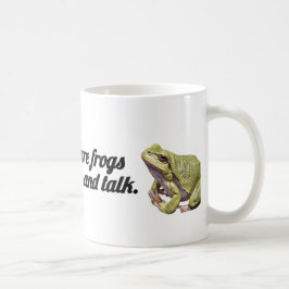 Café ✨ Caneca de Sapo de Fofoca Divertida | Citação “El
