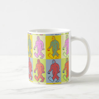 Café Caneca de Sasquatch do pop art