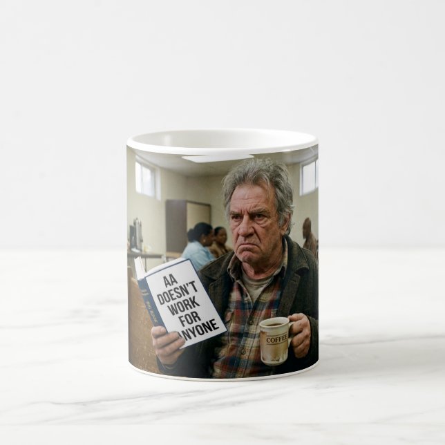 Café Caneca de Sátria Anti AA — AA Não Funciona para Ni (Centro)