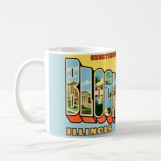 Café Caneca de Saudações Bloomington IL (Esquerda)