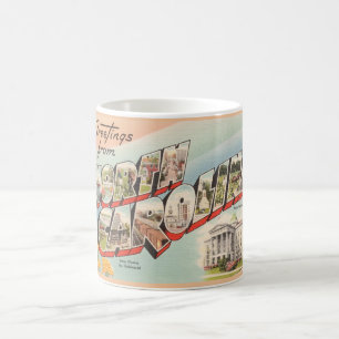 Café Caneca de Saudações da Carolina do Norte