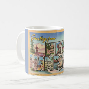 Café Caneca de Saudações de New Hampshire