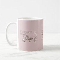 Caneca de seguidor de Jesus / Caneca de mãe / Cane