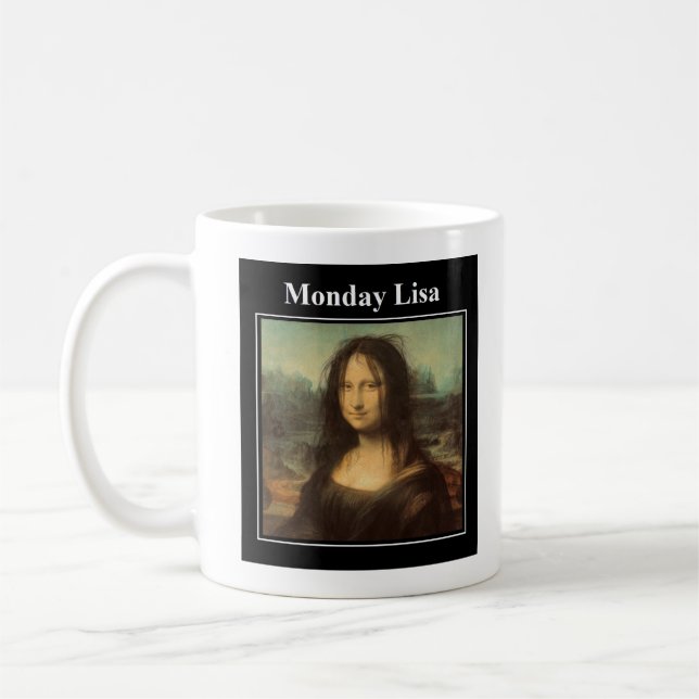 Café Caneca de segunda-feira Lisa (Esquerda)