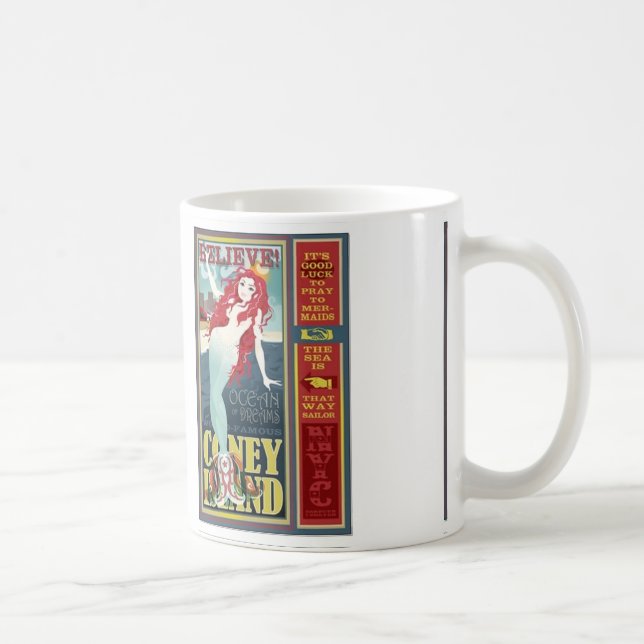Café caneca de sereias coney Island (Direita)