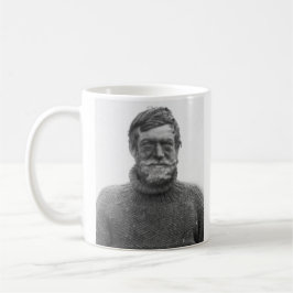 Café Caneca de Shackleton - represente e citação do