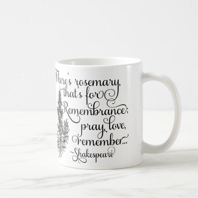 Café Caneca de Shakespeare, Rosemary para a (Direita)