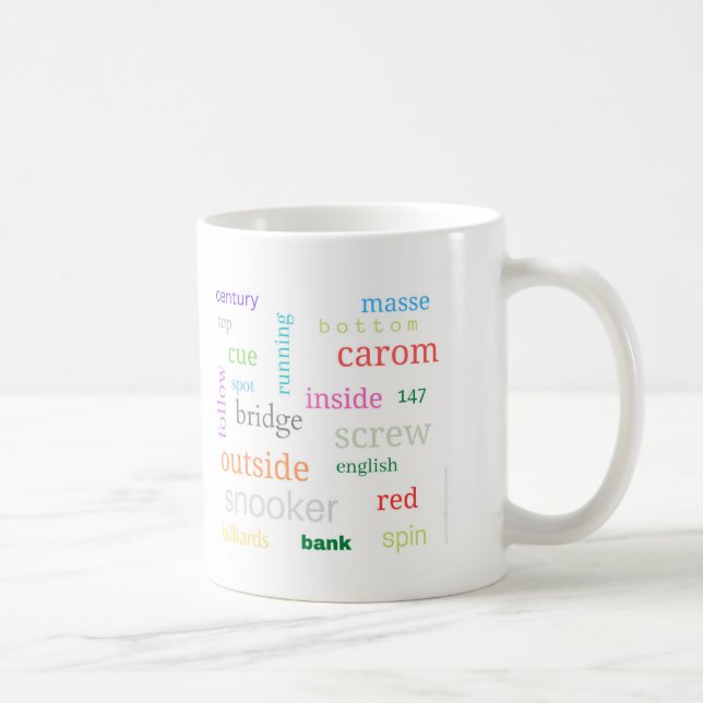 Café Caneca de snooker (Direita)