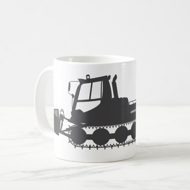Café Caneca de Snowcat (Frente Esquerda)