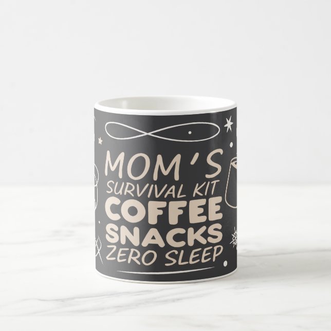 Café Caneca de Sobrevivência da Mamãe Engraçada 2026, c (Centro)