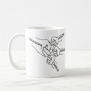Café Caneca de Soco do Vovô, Caneca do Vovô Com Nomes,