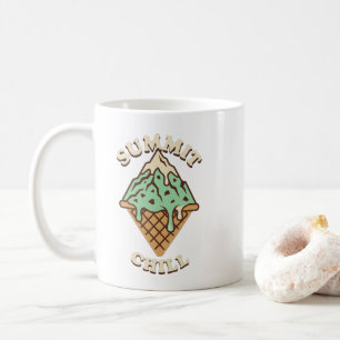 Café Caneca de Sorvete Summit Chill   Piada Engraçada
