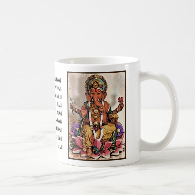 Café Caneca de Sri Ganesha (Direita)