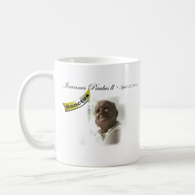 Café Caneca de St John Paul II (Esquerda)