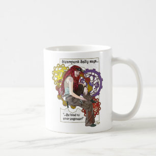 Café Caneca de Steampunk Sally