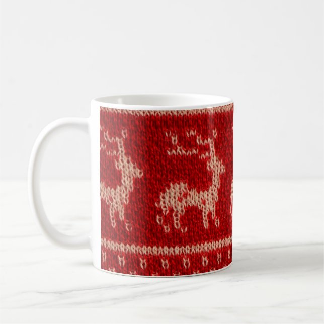 Café Caneca de suor de Natal feia (Esquerda)
