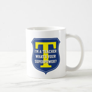 Café Caneca de super professor Qual é o seu superpode