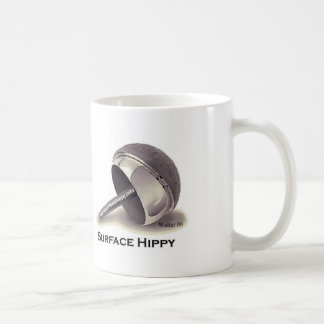 Café Caneca de superfície do hippy