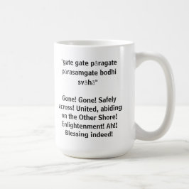 Café Caneca de Sutra do coração