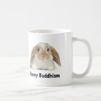 Café Caneca de Tagline do budismo do coelho