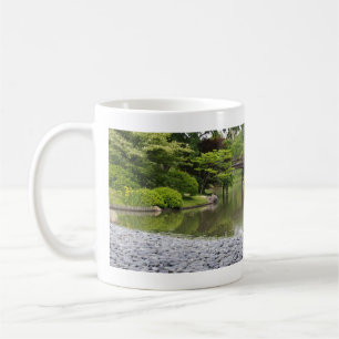 Café Caneca De Tambor Japonesa Do Jardim Botânico Do M