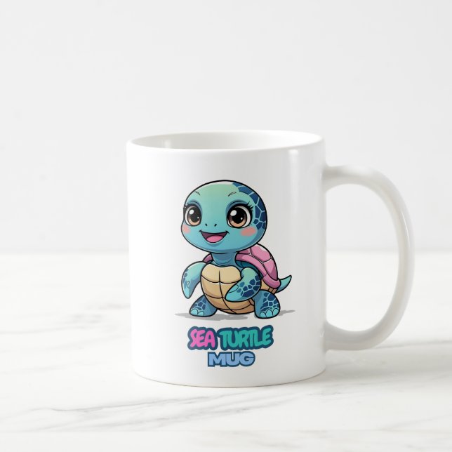 Café Caneca de Tartaruga Marinha (Direita)