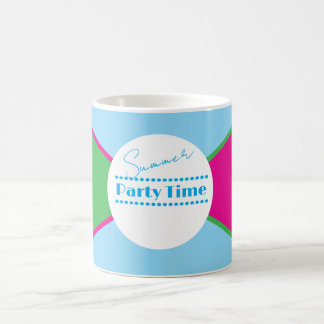 Café Caneca de Tempo de Festa de Verão
