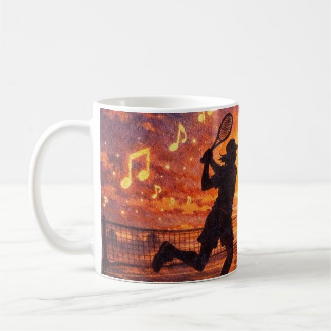 Café Caneca de Tênis Celestial (Esquerda)