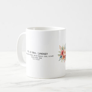 Café Caneca de Terracota Moderna Elegante Minimalista S