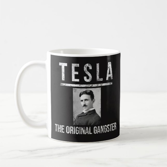 Café Caneca de Tesla - gângster original - o melhor (Esquerda)