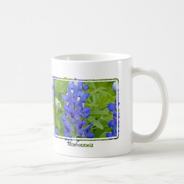 Café Caneca de Texas Bluebonnets (Direita)