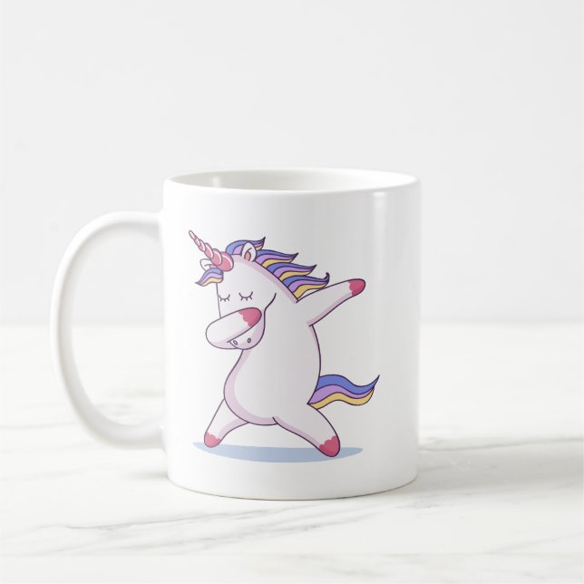 Café Caneca de toque ligeiro do unicórnio (Esquerda)