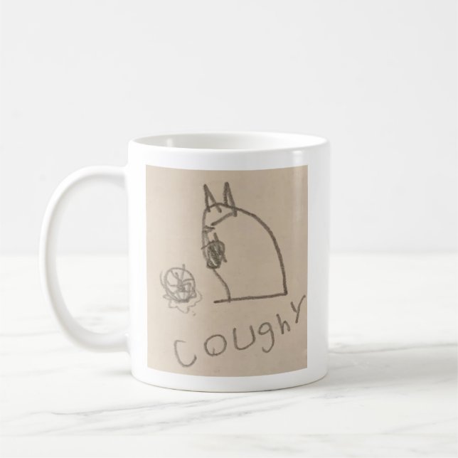 Café Caneca de tosse (Esquerda)
