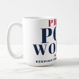 Café Caneca de Trabalhador de Urna Orgulhoso