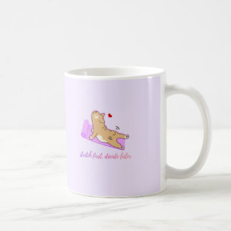Café Caneca de Treino de Cachorrinho Fofo – Humor de Fi