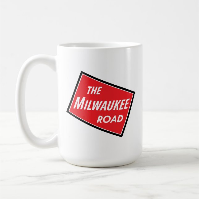 Café Caneca de Trem Milwaukee Road (Esquerda)