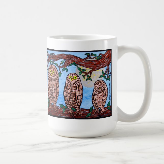 Café Caneca de três corujas (Direita)