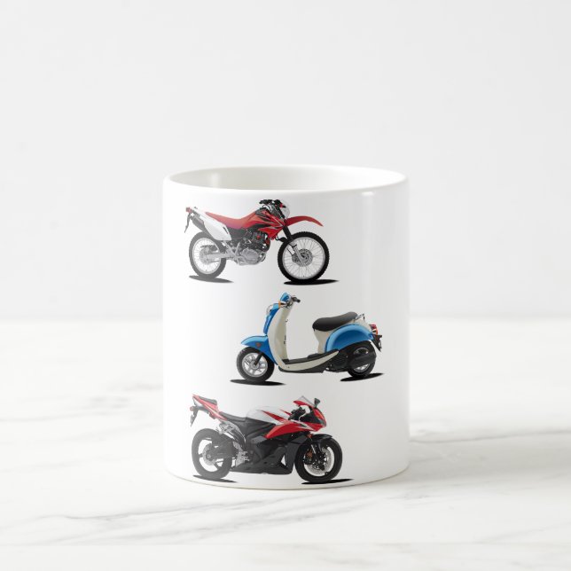 Café Caneca de três motocicletas (Centro)