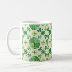 Café Caneca de Trevo Aquarela – Trevo de São Patrício V