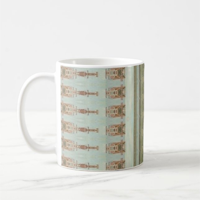 Café Caneca de trevo de quatro folhas (Esquerda)