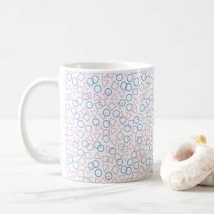 Café Caneca de Triângulo Círculo