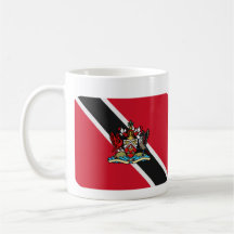 Caneca de Trinidad | Grafite da Bandeira Caribenha