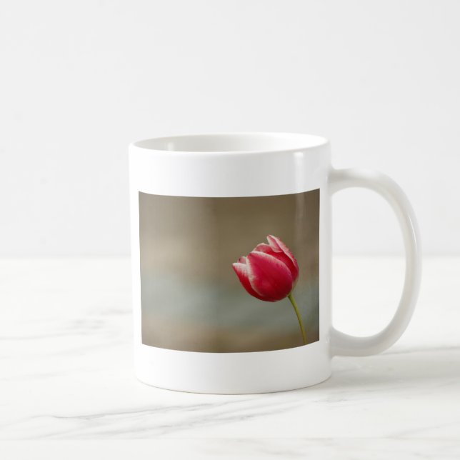 Café Caneca de tulipa vermelha (Direita)