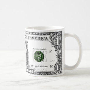 Café caneca de um dólar