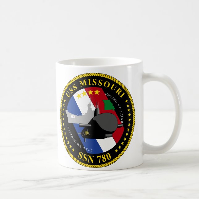 Café Caneca de USS Missouri (Direita)
