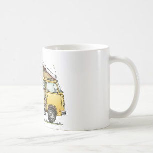 Café Caneca de Van de campista de Campmobile